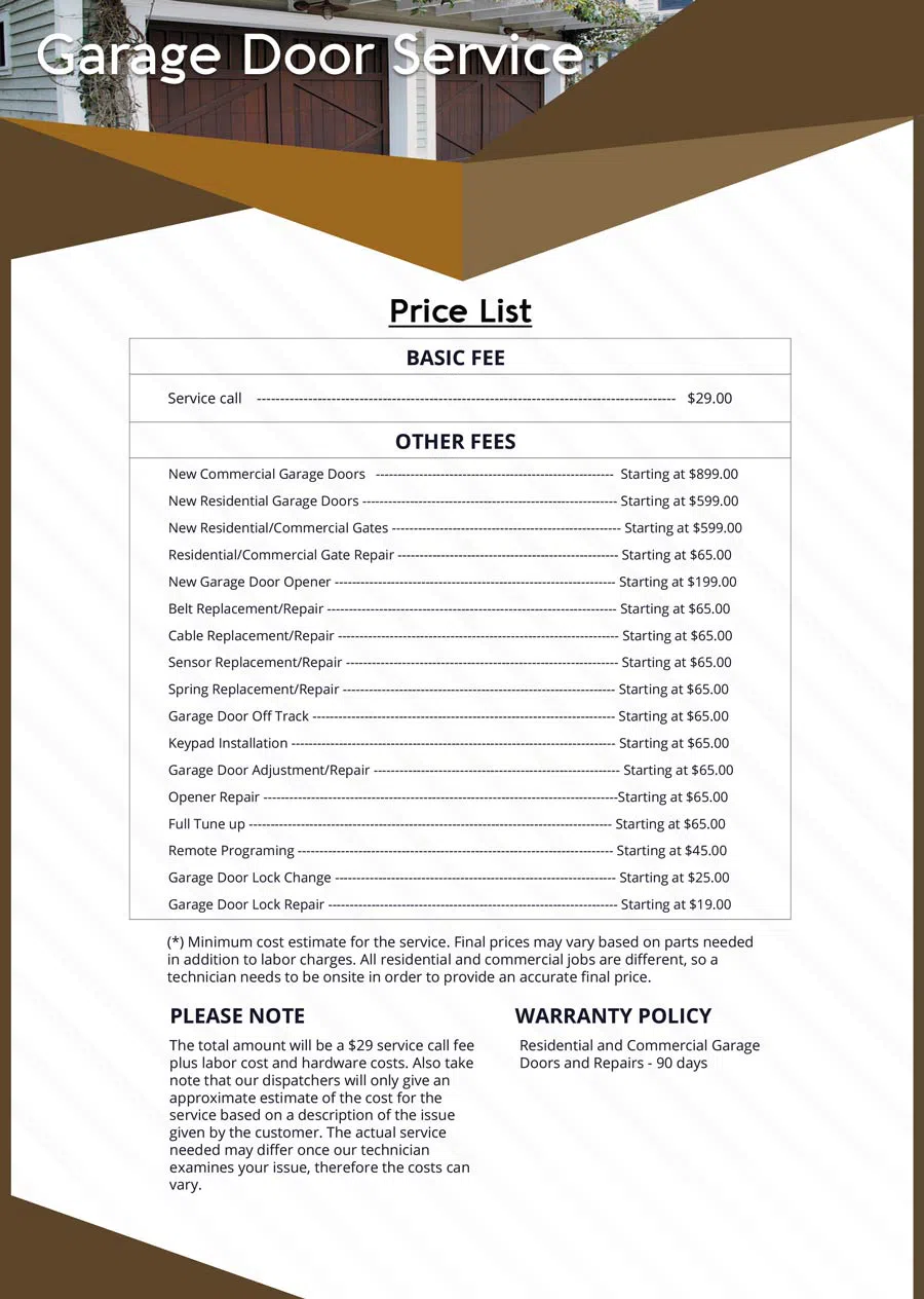 Express Garage Door Service Hillsdale, NJ 201-383-5211